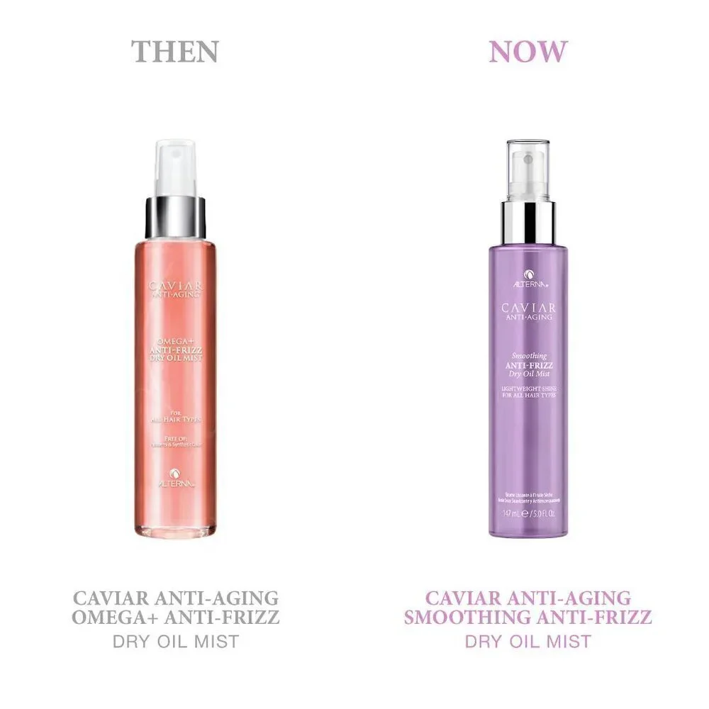 New Alterna Caviar Anti-Aging Omega+ Anti-Frizz Dry Oil Mist